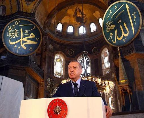Başkan Erdoğan'dan Ayasofya Cami talimatı... 24 saat ibadete açık olacak