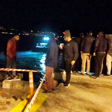 İstanbul Sarıyer'de kaza yapan araç takla atarak denize uçtu