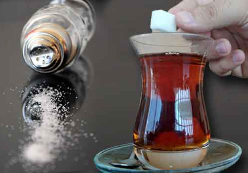 Çay şekeri ve tuza yeni düzenleme
