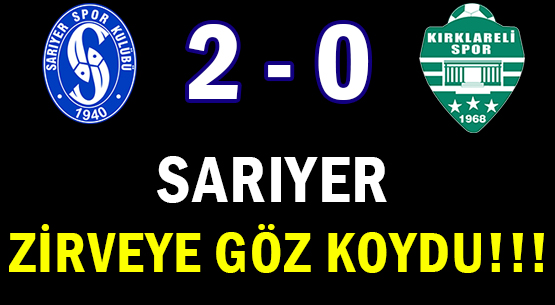 SARIYER </br>ZİRVEYE GÖZ KOYDU!!!