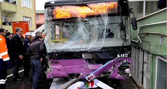 Sarıyer'deki Otobüs Kazasıyla İlgili <p/>Dava Başladı